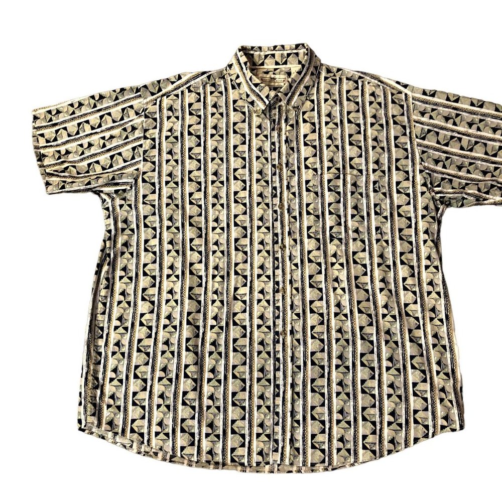 Natural Issue Shirt Mens 2X Used Button Down Camp Casual - Picture 14 of 16